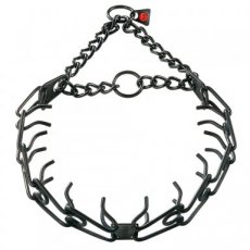 ULTRA-PLUS Training Collar with Center-Plate and Assembly Chain - Stainless steel - 41 cm - 2,25 mm
