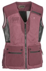 Dames vest light - roze/grijs - maat medium